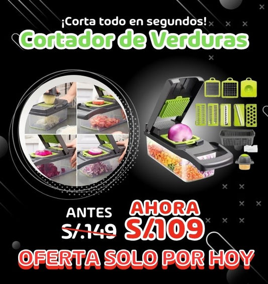 CORTADOR DE VERDURAS MULTIFUNCIONAL
